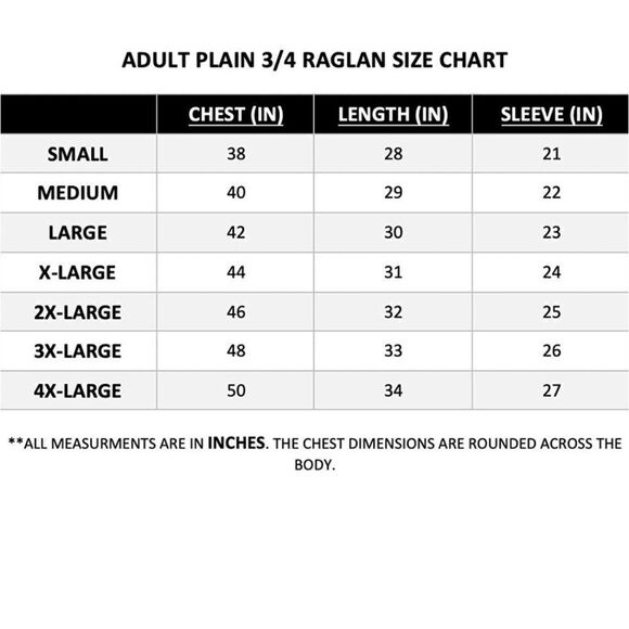 3/4 Length Baseball Tee Blacl & Red Size Medium - Picture 3 of 7